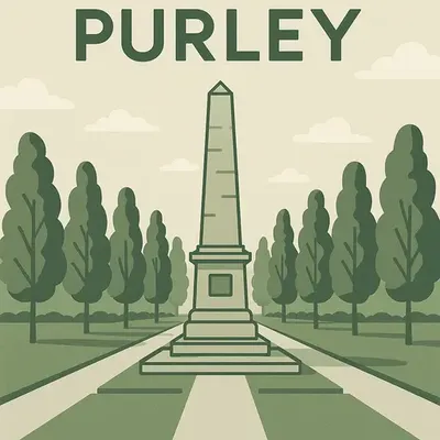 Business district in Purley
