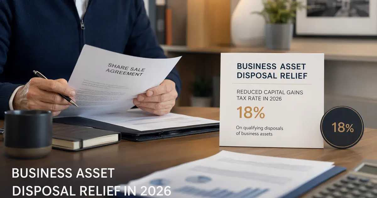 Business Asset Disposal Relief 2026: UK Guide for Small Business Owners