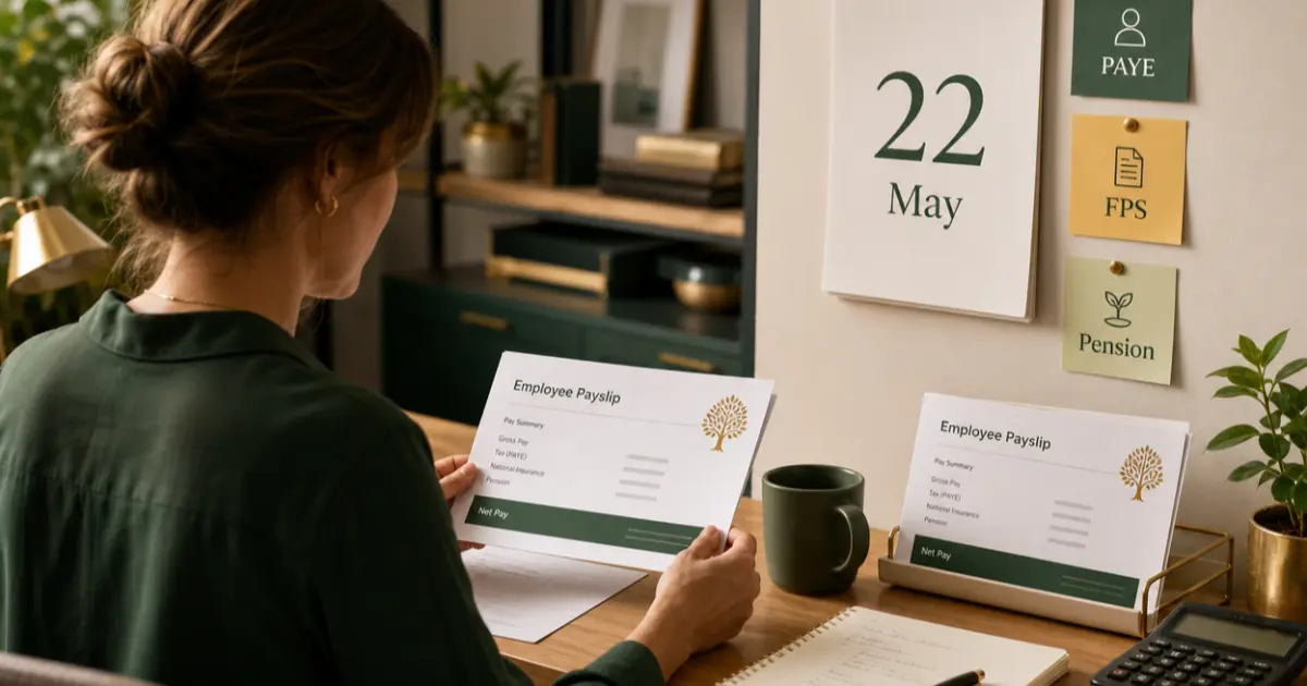 Cover image for How to Run Payroll for One Employee UK: 2026/27 First Employer Guide