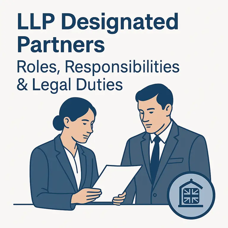 Cover image for What Do Designated Partners in an LLP Actually Do? Roles, Duties & Legal Requirements in the UK