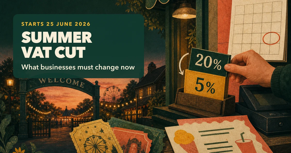 Summer VAT Cut 2026: 5% Rate Guide for Meals and Family Attractions